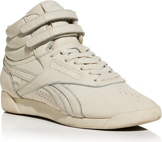 【REEBOK】 ★ X ANNIE BING F/S HI ★ CREAM Reebok Footwear Women Reebok x ANINE BING Freestyle Hi Shoes